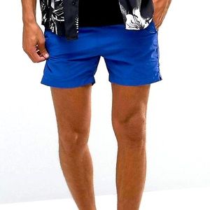 MOSCHINO Mare Royal Blue Beach/Sport Trunks Shorts 💙